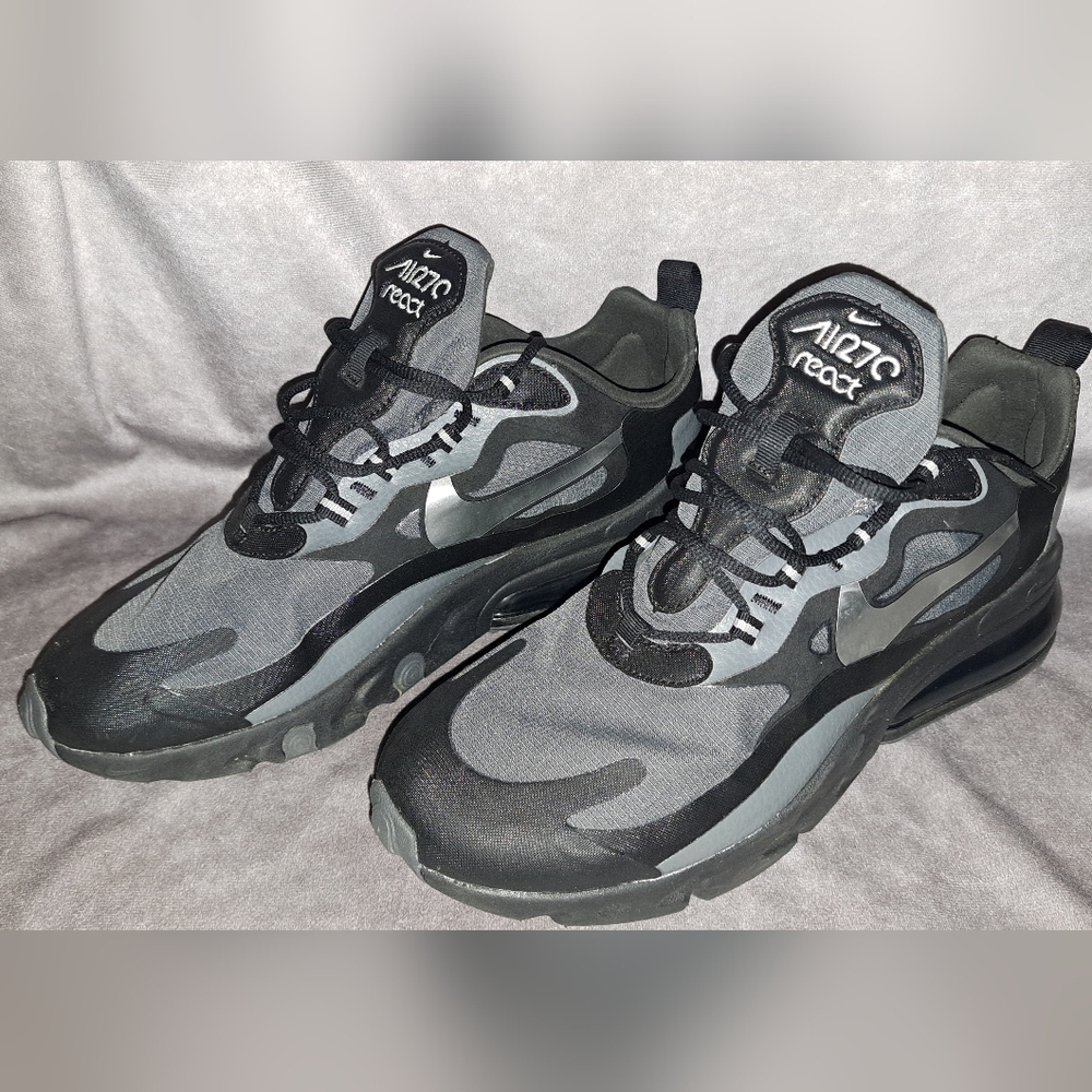 Nike Air Max 270 React WTR Black Grey